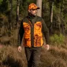 Gilet chasse Classy camo vert/orange S-4XL