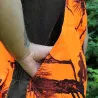Gilet chasse Classy camo vert/orange S-4XL