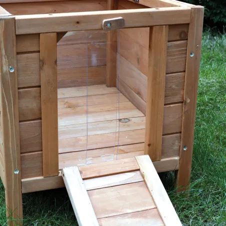 Rideau à lamelles pour abri animaux - 17,5x29 cm