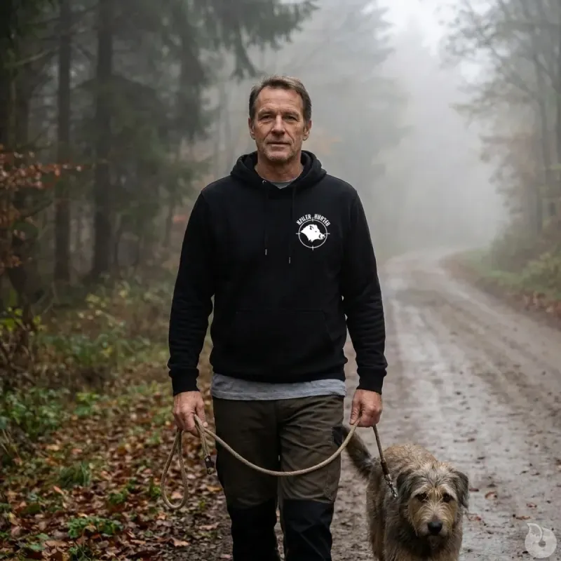 Sweat Keiler Hunter noir - Confort & élégance pour éleveurs