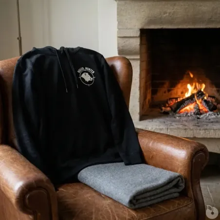 Sweat Keiler Hunter noir - Confort & élégance pour éleveurs