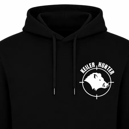 Sweat Keiler Hunter noir - Confort & élégance pour éleveurs