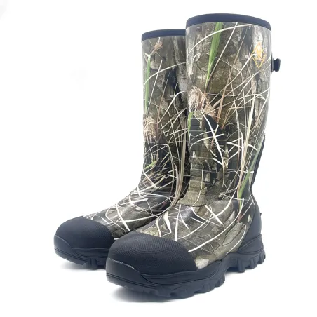 Bottes chasse camo roseaux Thinsulate 800g étanches EVA