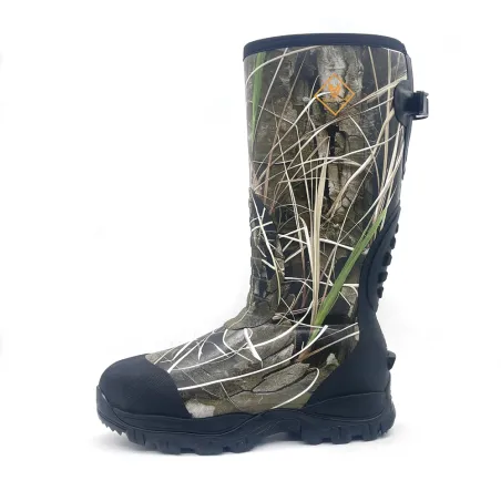 Bottes chasse camo roseaux Thinsulate 800g étanches EVA