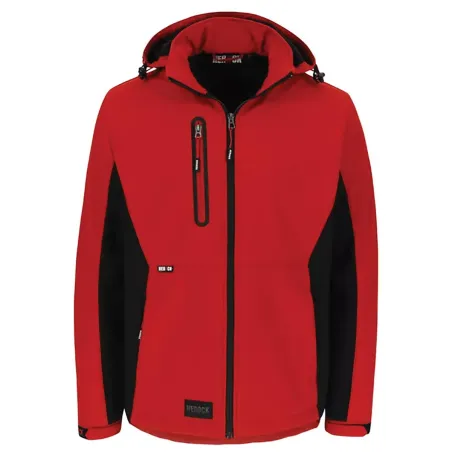 Veste Softshell Trystan Homme - Noir/Rouge Herock®