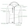 Veste Softshell Trystan Homme - Noir/Rouge Herock®