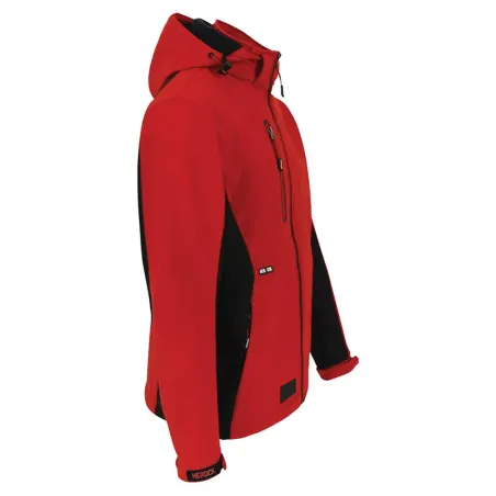 Veste Softshell Trystan Homme - Noir/Rouge Herock®