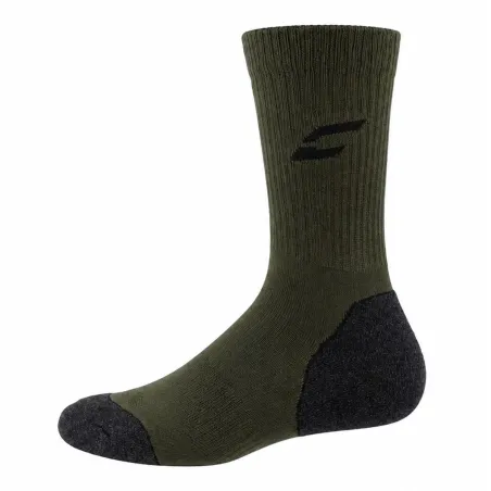 Chaussettes bambou kaki respirantes 40% fibres naturelles