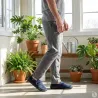 Chaussons Dejean marine à scratch - Confort intérieur