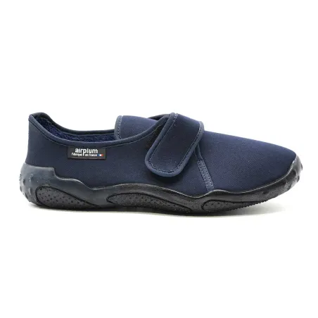 Chaussons Dejean marine à scratch - Confort intérieur