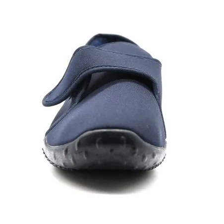 Chaussons Dejean marine à scratch - Confort intérieur