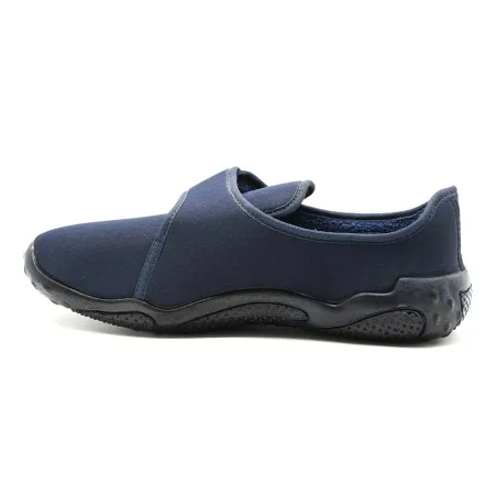 Chaussons Dejean marine à scratch - Confort intérieur