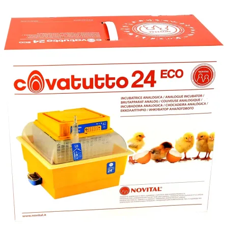 Couveuse semi-auto Novital Covatutto 24 Eco multi-espèces
