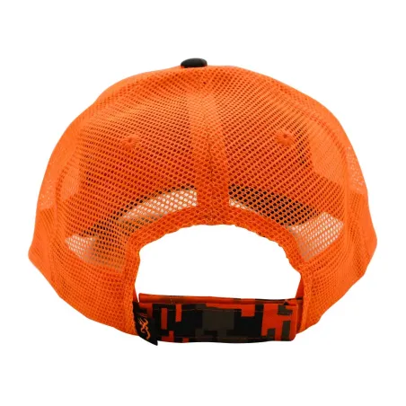 Casquette chasse Browning Digi Blaze orange/noir