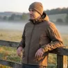 Veste Softshell Fighter A10® Homme - Marron, imperméable