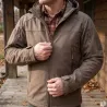 Veste Softshell Fighter A10® Homme - Marron, imperméable