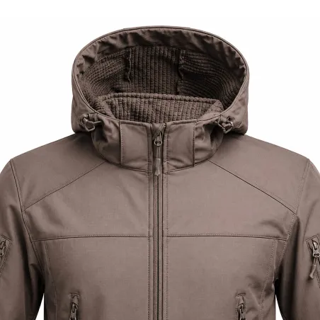 Veste Softshell Fighter A10® Homme - Marron, imperméable
