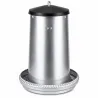 Mangeoire volaille galvanisée 18 kg - Résistante et réglable