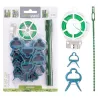 Kit 61 clips de jardinage PP/PE - Attaches et supports