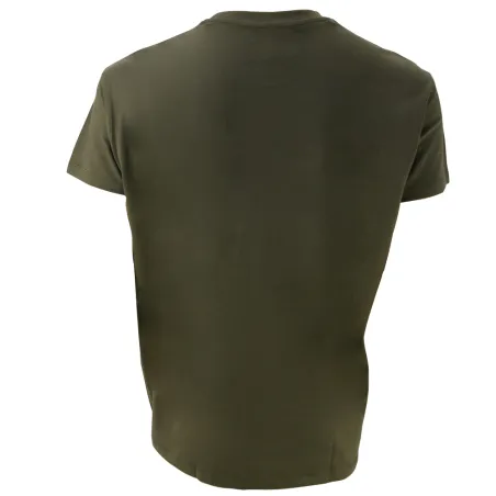 T-shirt chasse Bartavel® kaki motif sangliers
