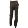 Pantalon noir velours côtelé extensible pour extérieur