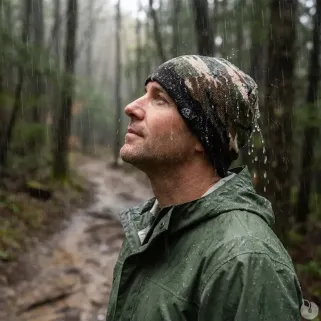 Bonnet étanche Rainshell camo Verjari - chasse & outdoor