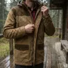 Veste Rambouillet chaude et imperméable marron XL-3XL