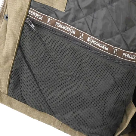 Veste Rambouillet chaude et imperméable marron XL-3XL