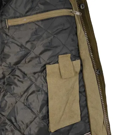 Veste Rambouillet chaude et imperméable marron XL-3XL