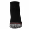 Lot 3 paires chaussettes sécurité courtes - Noir/gris