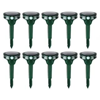 10 répulsifs solaires ultrasons anti-nuisibles jardin