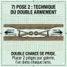 20 pièges à taupes Putange + pince de pose