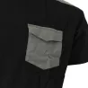T-shirt travail Brooklyn coton noir/gris M à 4XL