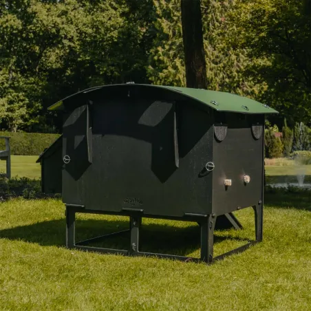 Poulailler plastique recyclé sur pieds 8-15 poules