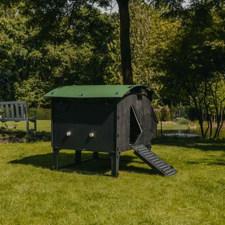 Poulailler plastique recyclé sur pieds 8-15 poules