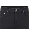 Jean droit noir extensible - 40 à 54 - robuste et confort