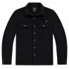 Chemise polaire homme Jeff Brandit® noire - Confort hiver