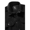 Chemise polaire homme Jeff Brandit® noire - Confort hiver
