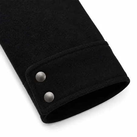 Chemise polaire homme Jeff Brandit® noire - Confort hiver