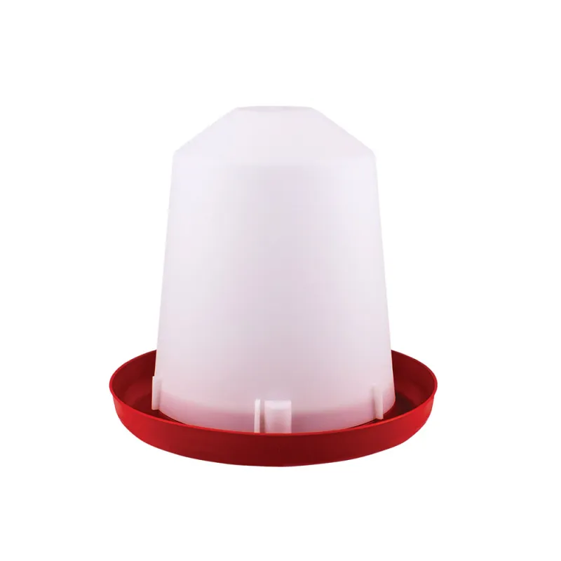 Abreuvoir siphoïde 10 L en plastique pour volailles