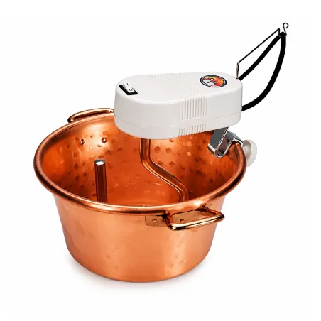 Chaudron électrique cuivre NOVITAL 4,7L - 4W - Ø26cm - Gaz