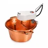 Chaudron électrique cuivre NOVITAL 4,7L - 4W - Ø26cm - Gaz