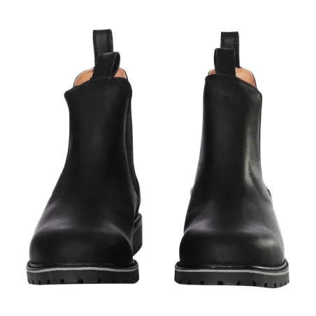 Bottines Chelsea Brighton cuir noir - 40 à 47