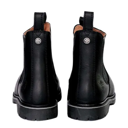 Bottines Chelsea Brighton cuir noir - 40 à 47