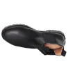 Bottines Chelsea Brighton cuir noir - 40 à 47