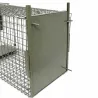 Piège pliable 2 entrées pour fauves 160x60x50 cm