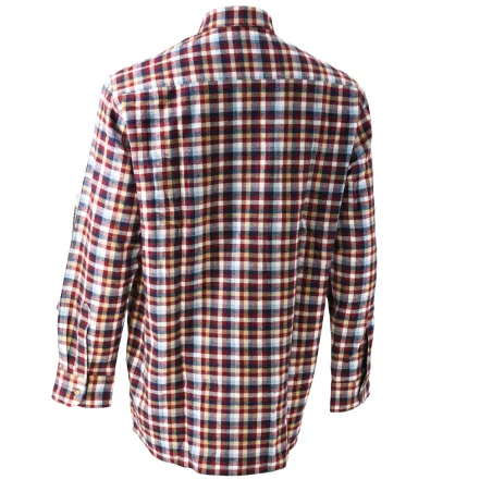 Chemise Dolty bordeaux - Carreaux élégants en flanelle
