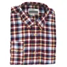 Chemise Dolty bordeaux - Carreaux élégants en flanelle