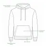 Sweat Keiler Hunter kaki - Confort et résistance 280g/m²