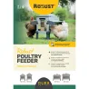 Mangeoire Robust® 16kg - Acier galvanisé pour volailles